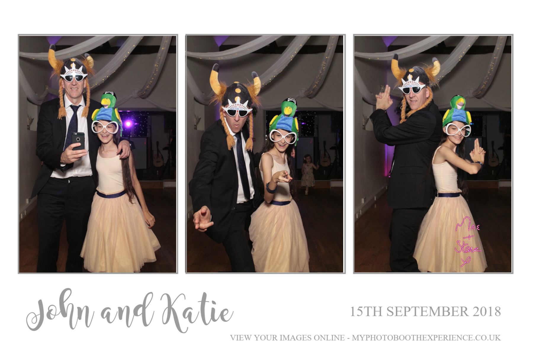 John and Katie’s Wedding | View more photos from the event at gallery.myphotoboothexperience.co.uk/u/MyPhotoBoothExperienceLtd/John-and-Katie’s-Wedding